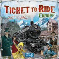 Ticket to Ride Europe Brädspel Svensk utgåva